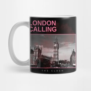 london calling - vintage minimalism Mug